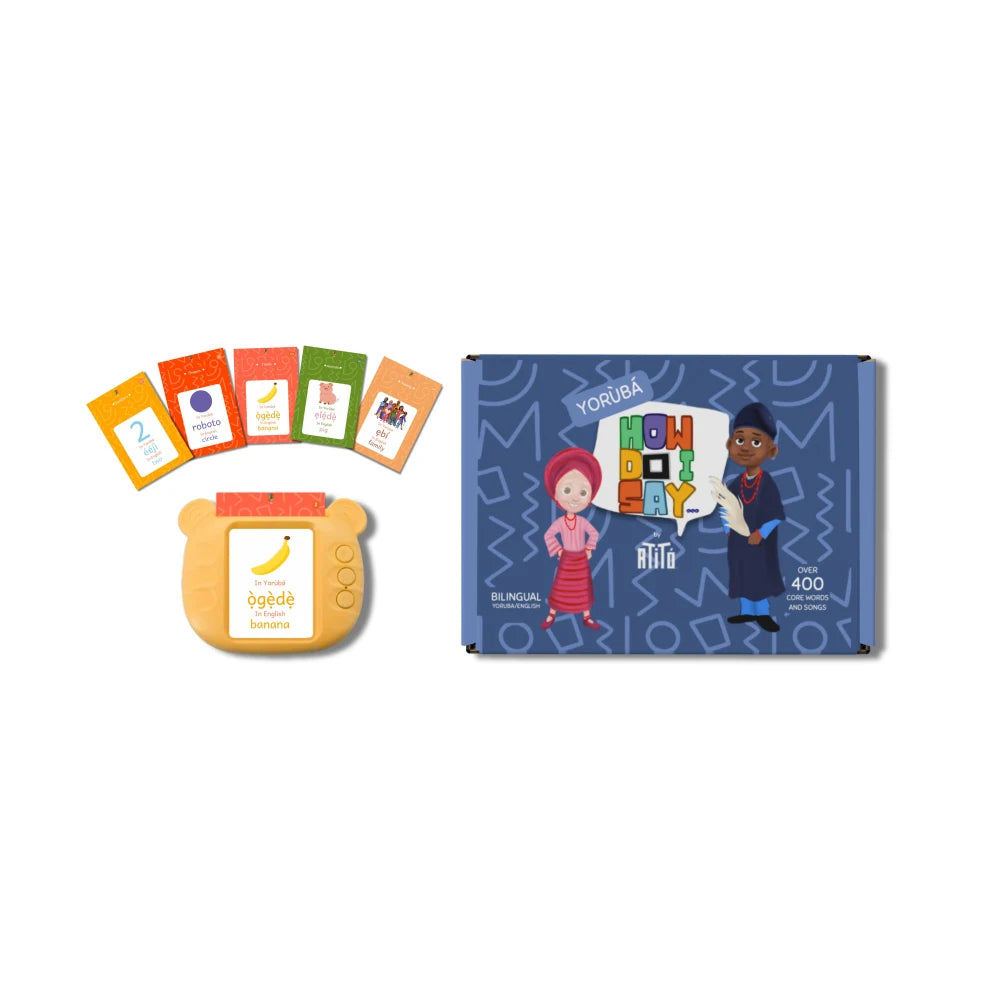 How Do I Say... Talking Flashcards by Atitó (Yoruba)